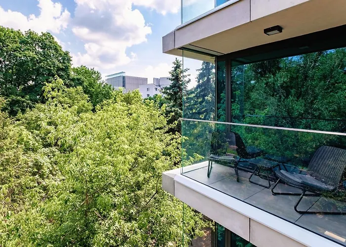 Premium Nj Centrum Basen & 公寓